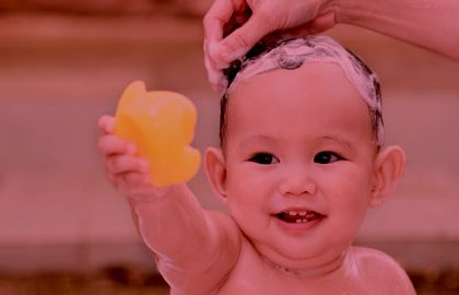Mantenha a banheira do bebê sempre higienizada