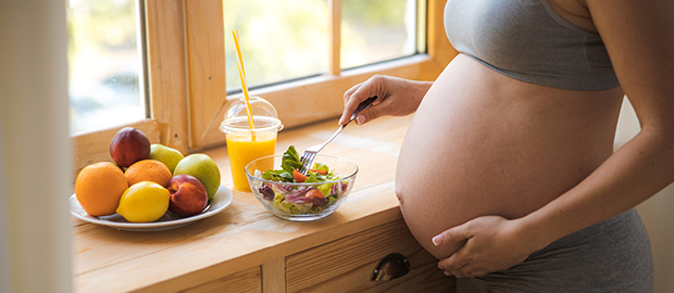 Como manter uma alimentação saudável na gravidez